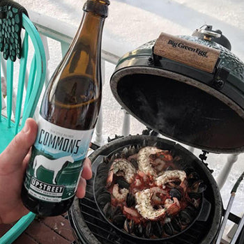 Tomato Basil Seafood Spaghetti – Big Green Egg