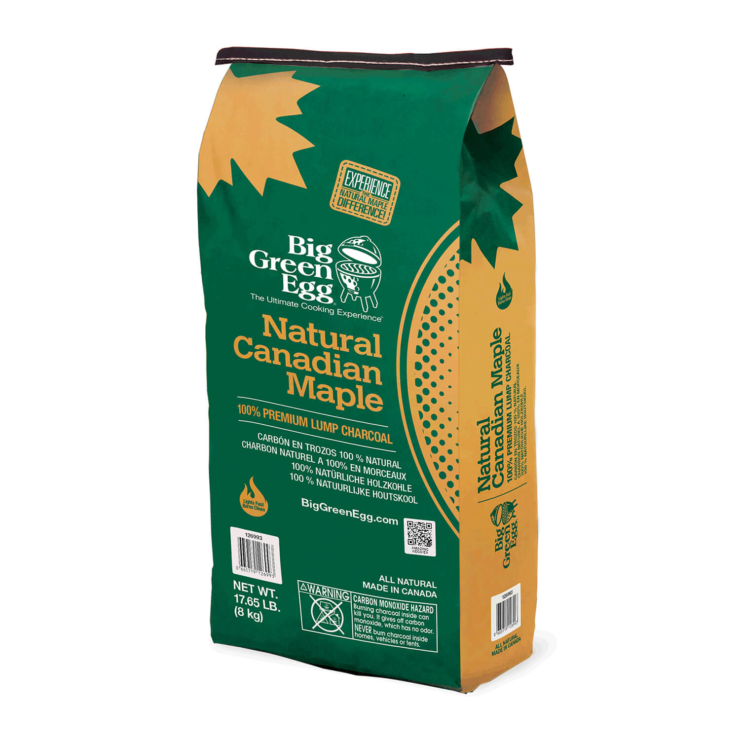 100% Natural Lump Charcoal - Canadian Maple