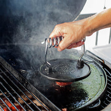 Load image into Gallery viewer, Cast Iron Grill Press