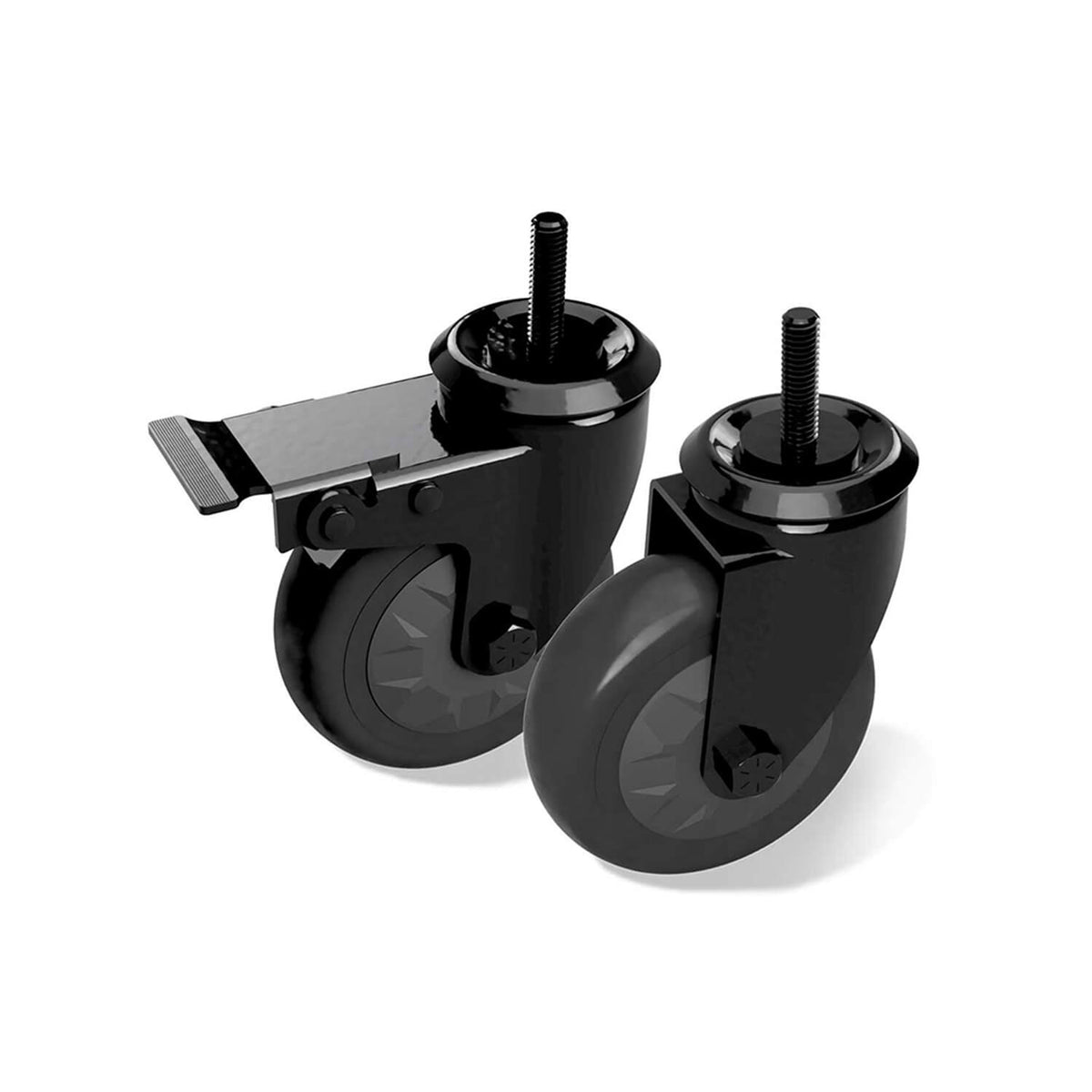 Locking Caster Kit – Big Green Egg