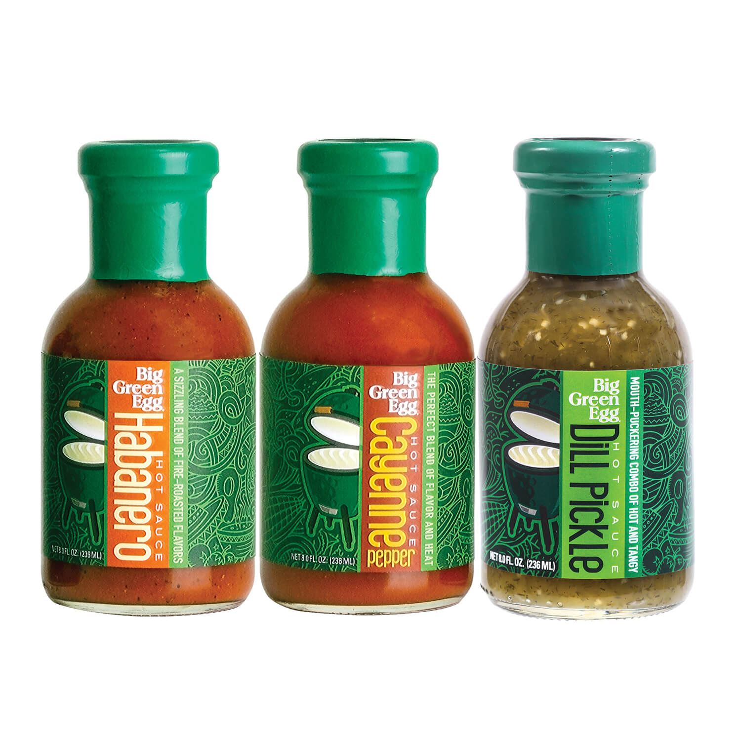 Big Green Egg Hot Sauces