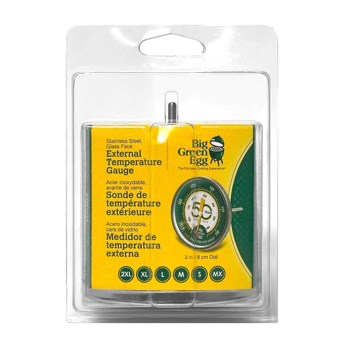 50th Anniversary Temp. Gauge (WHILE SUPPLIES LAST!) Big Green Egg