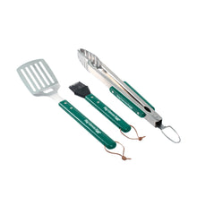 Load image into Gallery viewer, Stainless BBQ Tool Set with Wood Handles